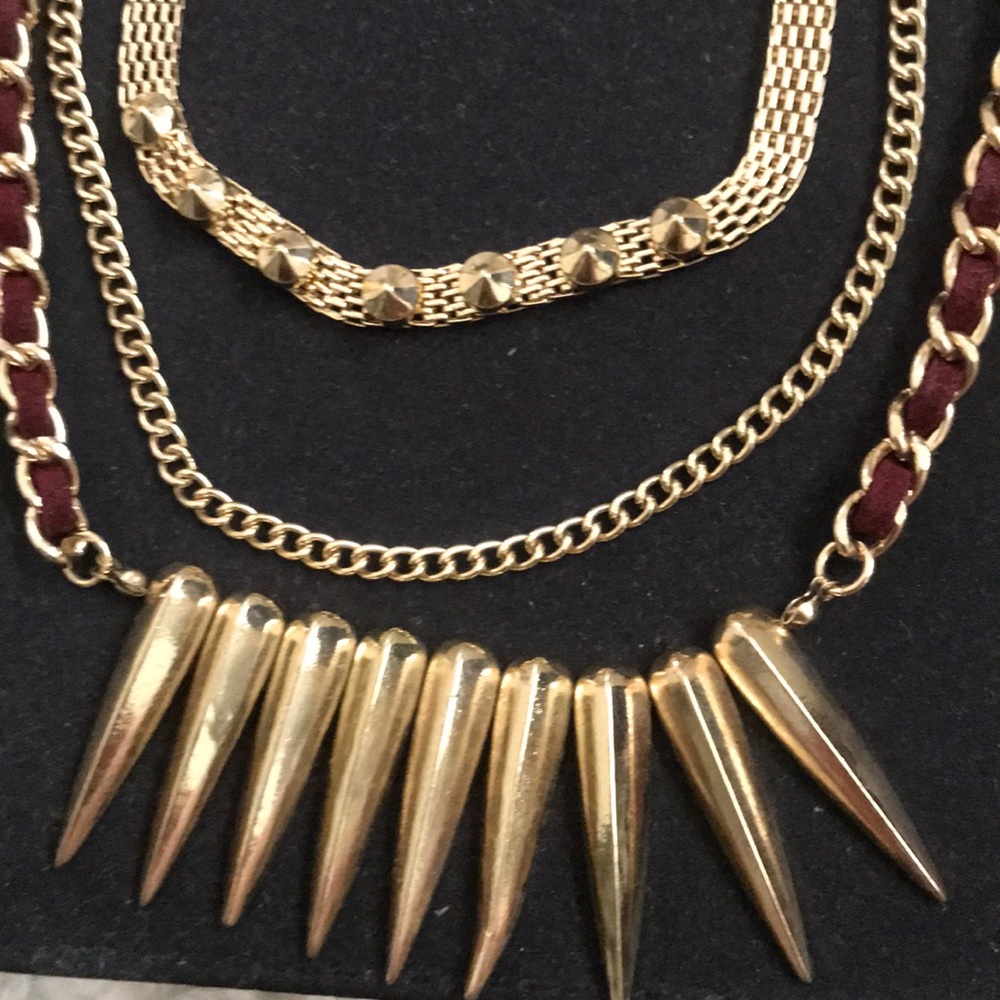 Three layers Necklace💙 - Picture 3 of 3